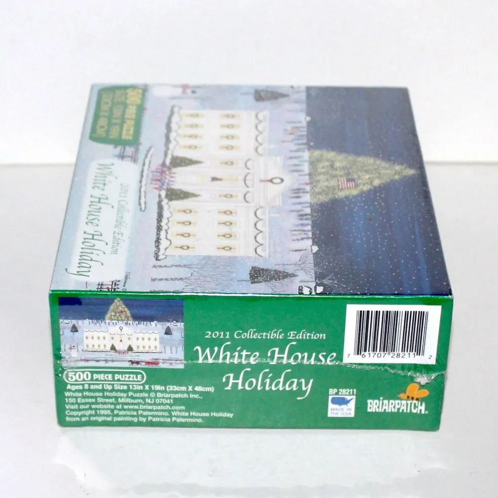 White House Holiday Puzzle 500 piece 2011 Collection NEW sealed P Palermino